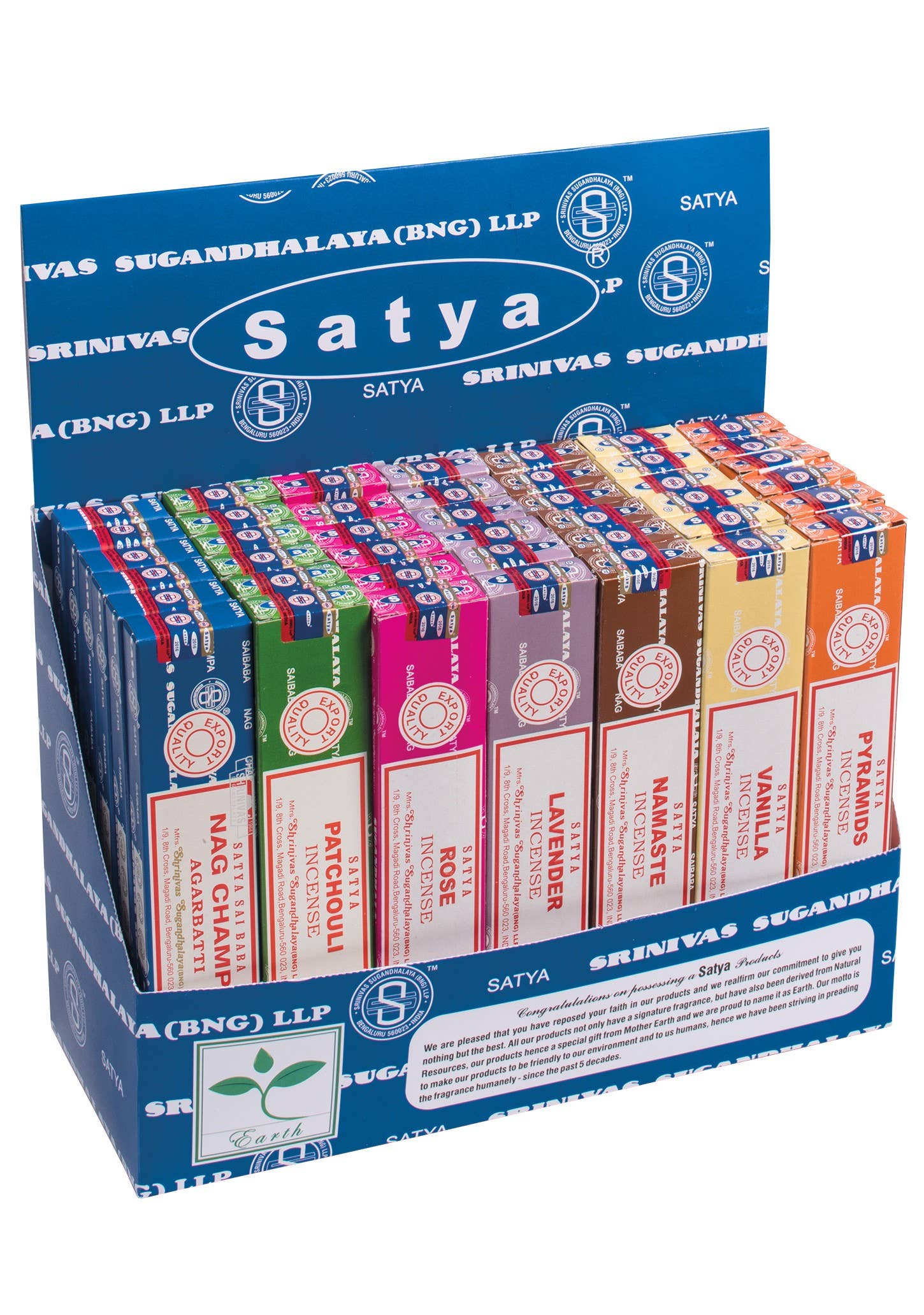 Encens masala Satya Nag Champa Paquet