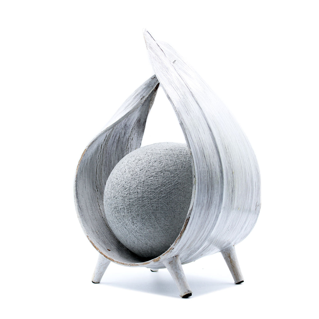 Lampe Éclat de Coco – blanche