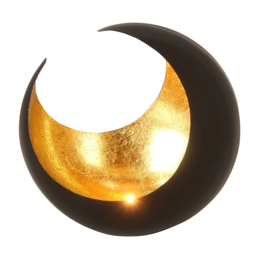 Ravi Gold Oriental Lantern Ø20 - Hila Moon Tealight Holder